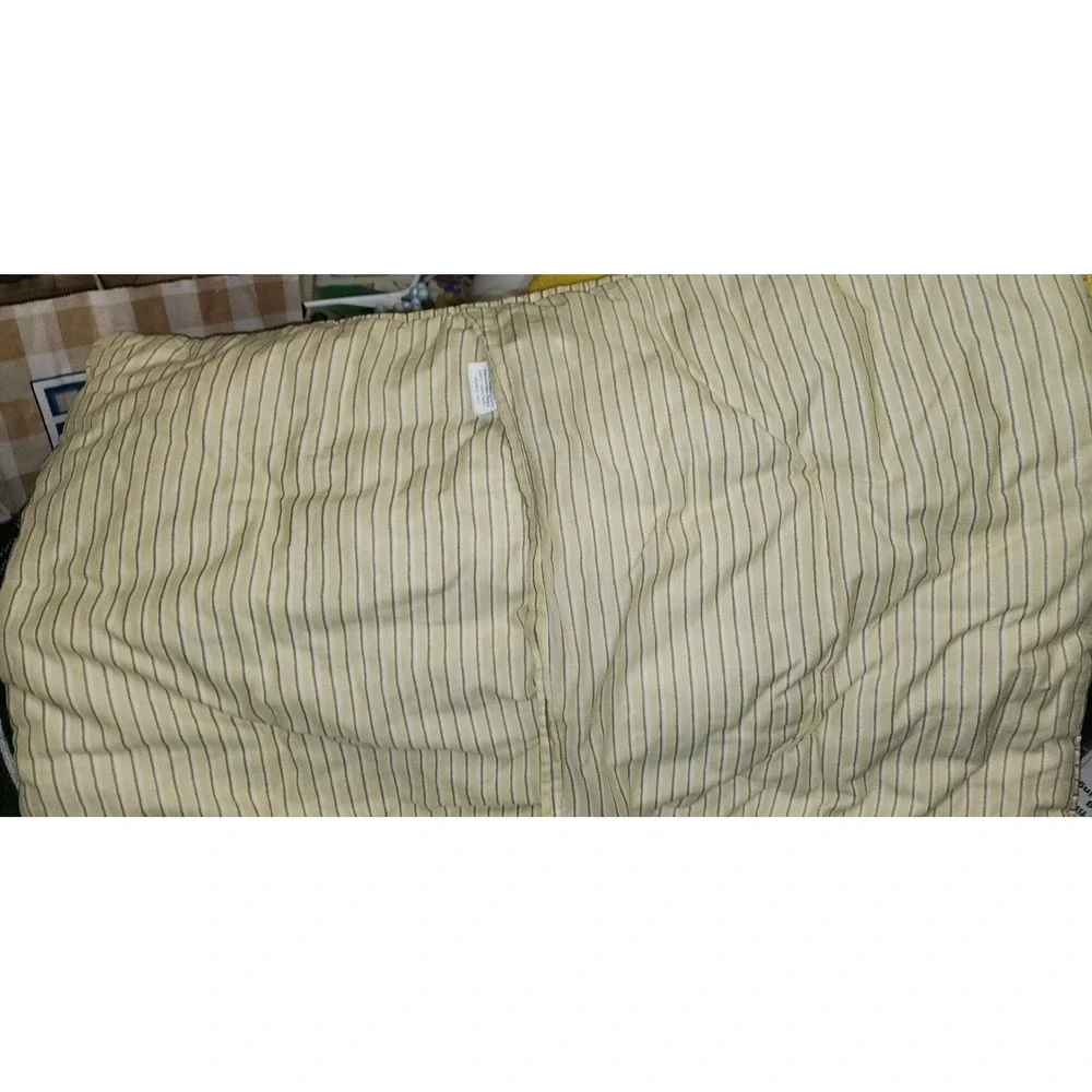 Set Of 2 Pottery Barn Standard Quilt Patchwork Pillow Sham Cotton French Countr